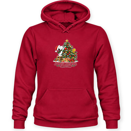 Making Christmas Bright Festive Tree Decorating Hoodie