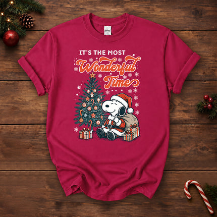 Most Wonderful Time Christmas Tree Gifts T-Shirt