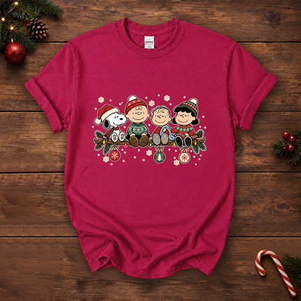 Cozy Christmas Holiday Garland Winter Sweaters T-Shirt