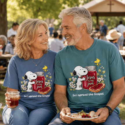 Comfort Colors Jesus Is My Jam Spread the Gospel T-Shirt