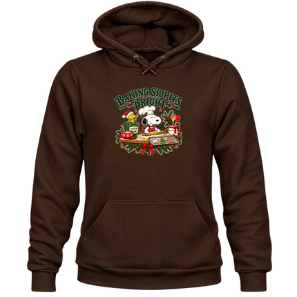 Baking Spirits Bright Christmas Cookie Baking Hoodie