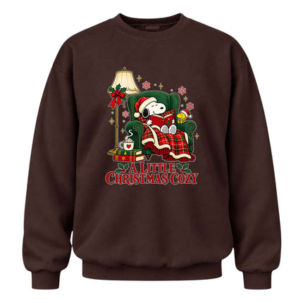 A Little Christmas Cozy Reading Nook Sweatshirt