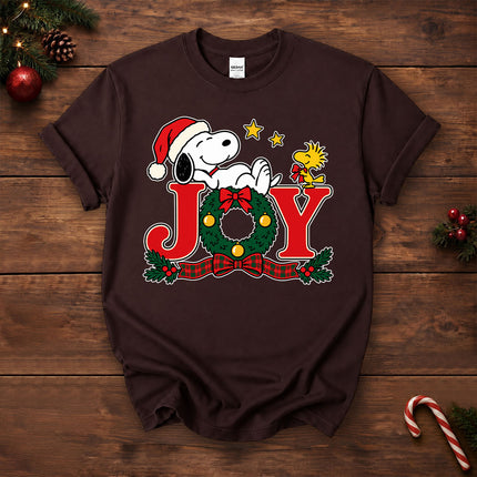 Christmas Joy Wreath Holiday Cheer T-Shirt