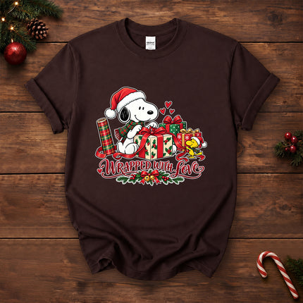Wrapped With Love Christmas Gift Wrapping T-Shirt