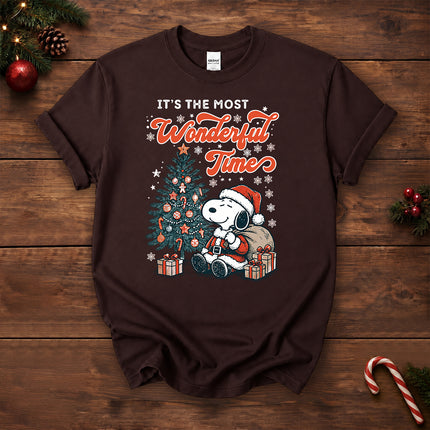 Most Wonderful Time Christmas Tree Gifts T-Shirt