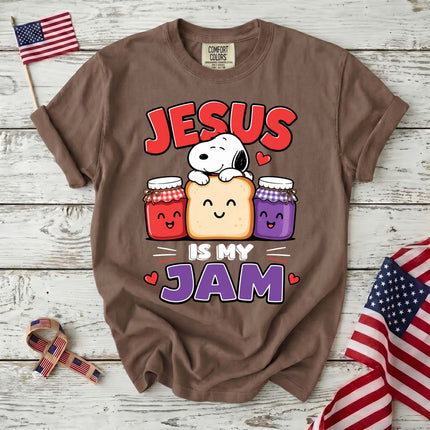 Comfort Colors Jesus Is My Jam Christian T-Shirt