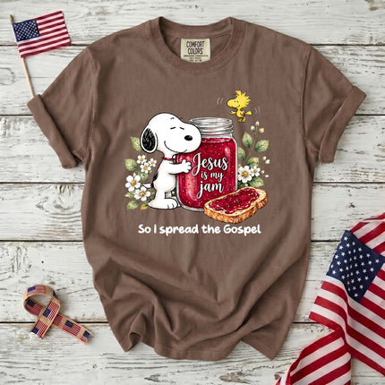 Comfort Colors Jesus Is My Jam Spread the Gospel T-Shirt