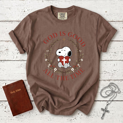 Comfort Colors God Is Good All The Time Christian Faith Jesus Gift T-Shirt