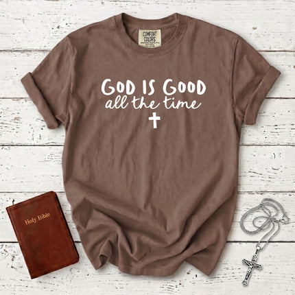 Comfort Colors God Is Good All The Time Christian T-Shirt