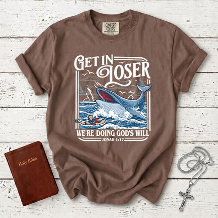 Comfort Colors Funny Christian Gods Will Bible Verse T-Shirt