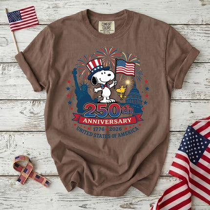 Comfort Colors 250th Anniversary Patriotic T-Shirt
