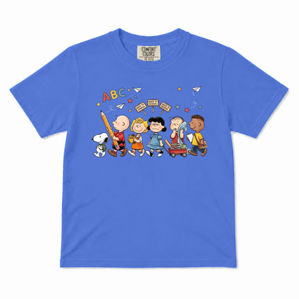 Comfort Colors Back To School First Day Classroom Friends Kid T-Shirt