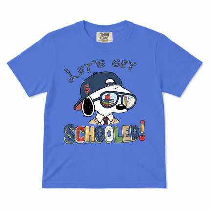 Comfort Colors Back To School Let's Get Schooled First Day Kid T-Shirt