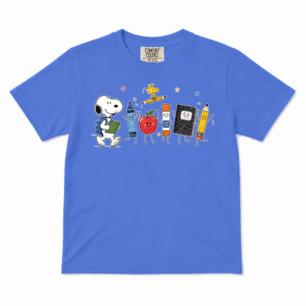 Comfort Colors Back To School Cute School Supplies Kid T-Shirt