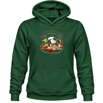 Baking Spirits Bright Christmas Cookie Baking Hoodie