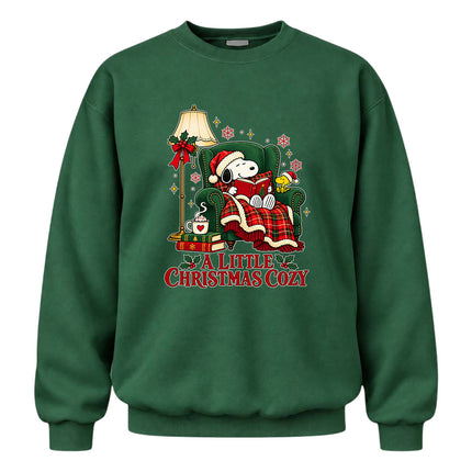 A Little Christmas Cozy Reading Nook Sweatshirt