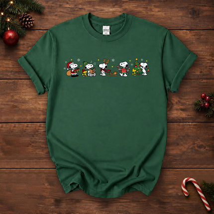 Christmas Holiday Friends Carols Tree Gifts T-Shirt