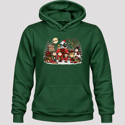 Christmas Tree Farm Hot Cocoa Sleigh Rides Hoodie