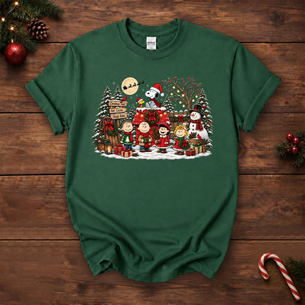 Christmas Tree Farm Hot Cocoa Sleigh Rides T-Shirt