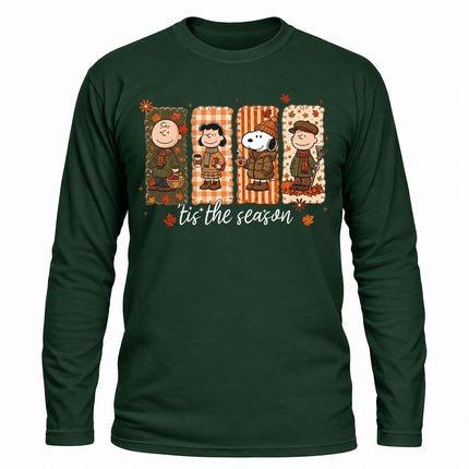 Tis The Season Fall Harvest Cozy Autumn Long Sleeve T-Shirt