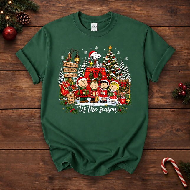 Tis The Season Christmas Tree Farm Holiday T-Shirt