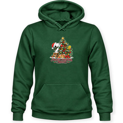 Making Christmas Bright Festive Tree Decorating Hoodie