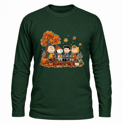 Cozy Fall Coffee Pumpkin Autumn Long Sleeve T-Shirt