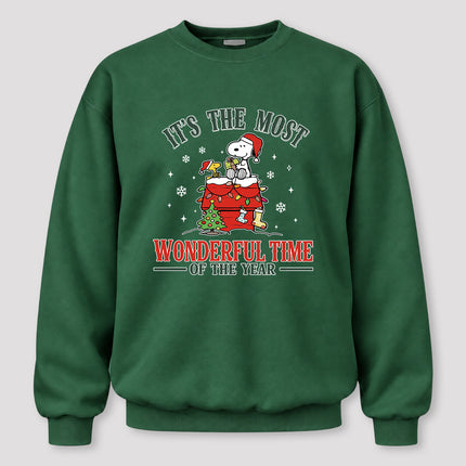 Most Wonderful Time of the Year Christmas Rooftop Sweatshirt