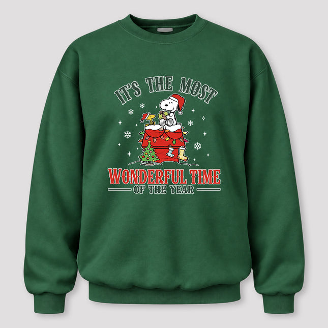 Most Wonderful Time of the Year Christmas Rooftop Sweatshirt