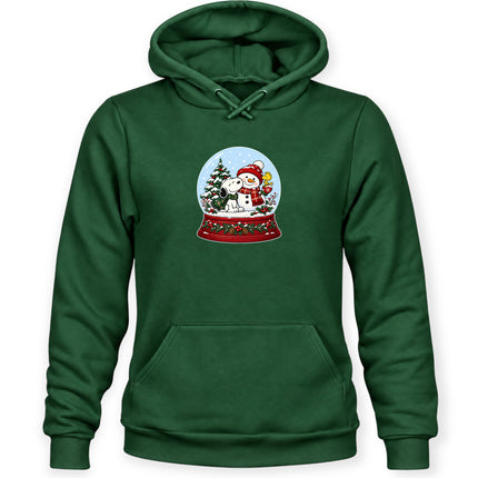 Christmas Snow Globe Snowman Winter Wonderland Hoodie