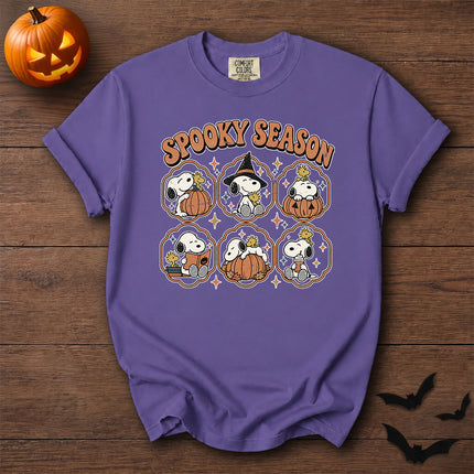 Comfort Colors Spooky Season Pumpkin Halloween Graphic T-Shirt
