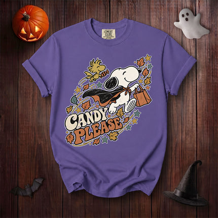 Comfort Colors Candy Please Halloween Graphic T-Shirt