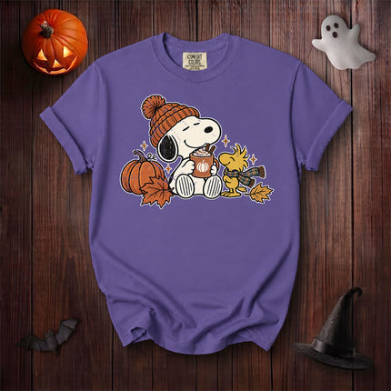 Comfort Colors Pumpkin Spice Fall Halloween Graphic T-Shirt
