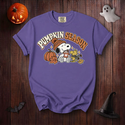 Comfort Colors Pumpkin Season Fall Halloween Graphic T-Shirt
