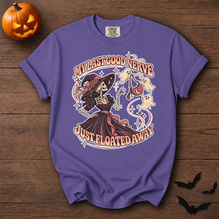 Comfort Colors Halloween Witch Skeleton Ghost Graphic T-Shirt