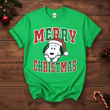 Merry Christmas Vintage Distressed Holiday T-Shirt