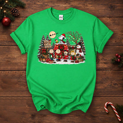 Christmas Tree Farm Hot Cocoa Sleigh Rides T-Shirt