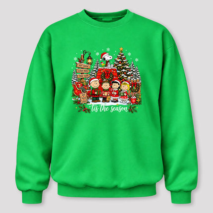 TIS The Season Christmas Tree Farm Holiday Sweatshirt
