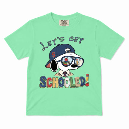 Comfort Colors Back To School Let's Get Schooled First Day Kid T-Shirt