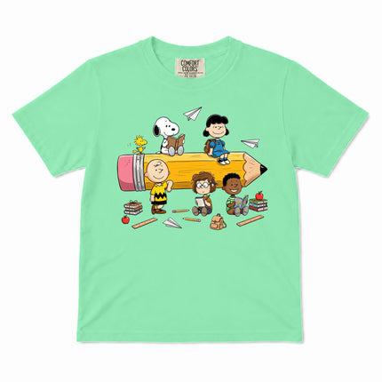 Comfort Colors Back To School Kid Pencil Classroom Kid T-Shirt