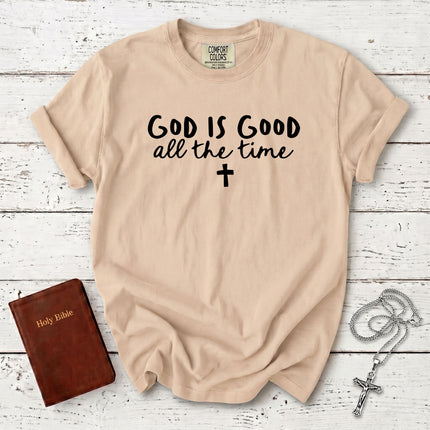 Comfort Colors God Is Good All The Time Christian T-Shirt