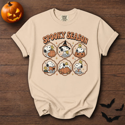 Comfort Colors Spooky Season Pumpkin Halloween Graphic T-Shirt