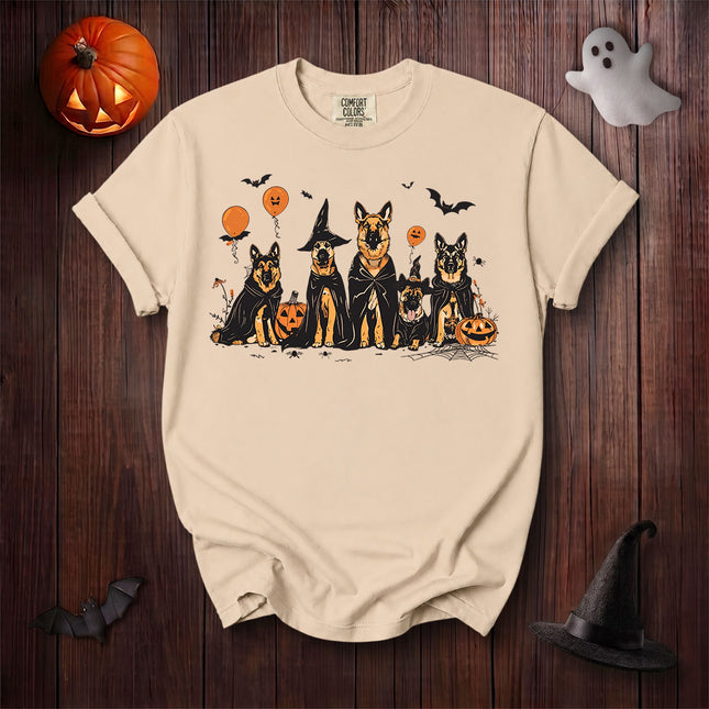 Comfort Colors Dog Halloween German Shepherd Costume Pack T-Shirt
