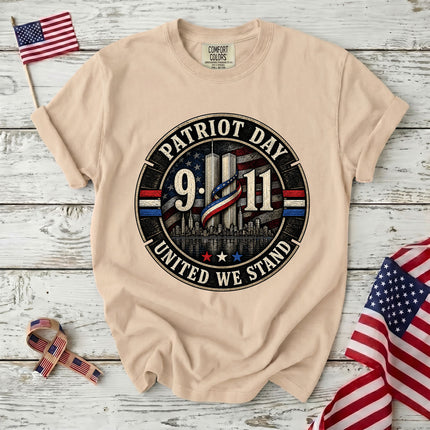 Comfort Colors 25th Anniversary Patriot Day 911 United We Stand T-Shirt