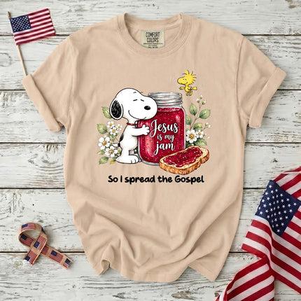 Comfort Colors Jesus Is My Jam Spread the Gospel T-Shirt