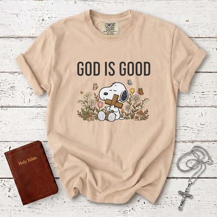 Comfort Colors Simple God Is Good Faith T-Shirt