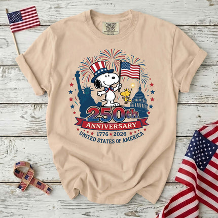 Comfort Colors 250th Anniversary Patriotic T-Shirt