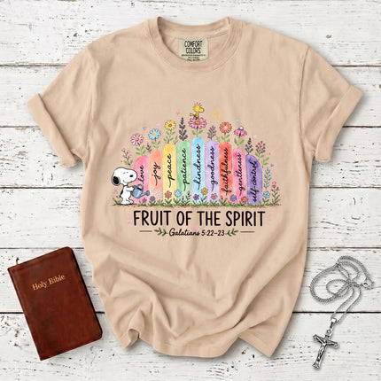 Comfort Colors Fruit of the Spirit Galatians 5:22 Garden Faith T-Shirt