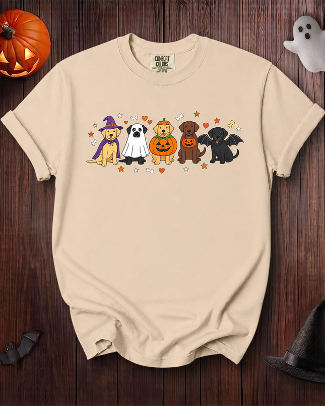 Comfort Colors Dog Halloween Cute Costume Crew T-Shirt