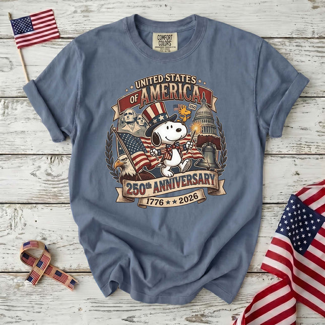 Comfort Colors 1776 Vintage Patriotic T-Shirt